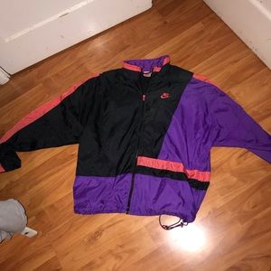 Vintage Grey tag Nike Windbreaker